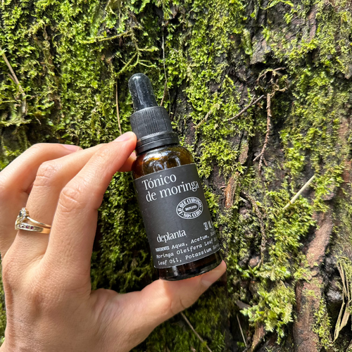Tonico astringente de moringa