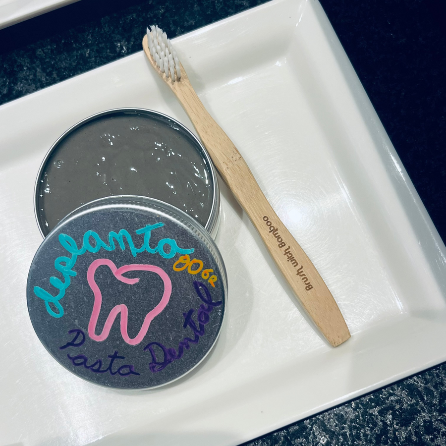 Pasta dental Natural Vegana + cepillo de niño de regalo